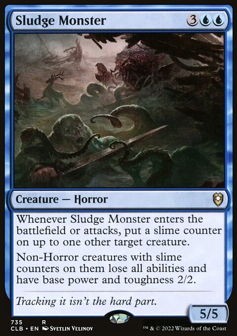 Sludge Monster [Commander Legends: Battle for Baldur's Gate]