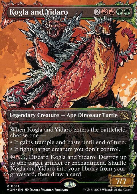 Kogla and Yidaro (Showcase Planar Booster Fun) [March of the Machine]