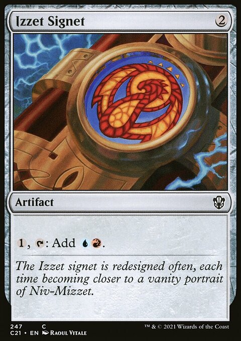 Izzet Signet [Commander 2021]