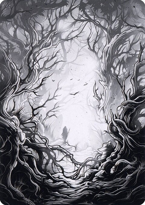 Forest 1 Art Card [Innistrad: Midnight Hunt Art Series]