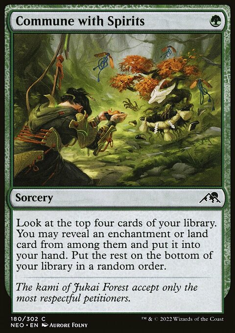 Commune with Spirits [Kamigawa: Neon Dynasty]