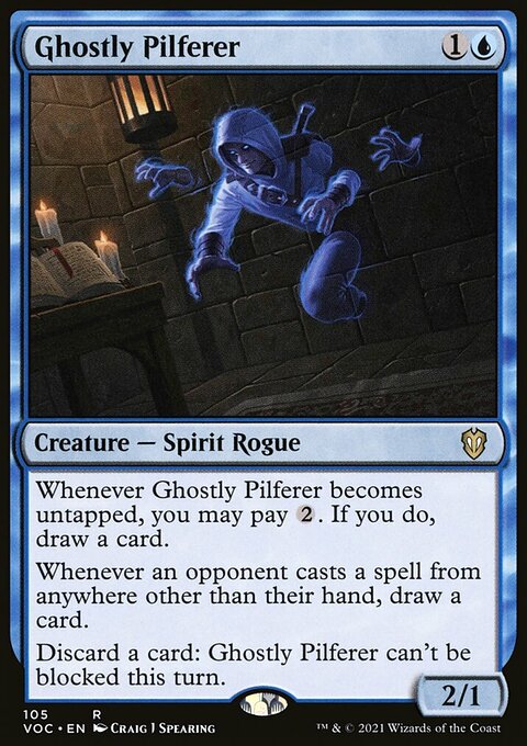 Ghostly Pilferer [Innistrad: Crimson Vow Commander]