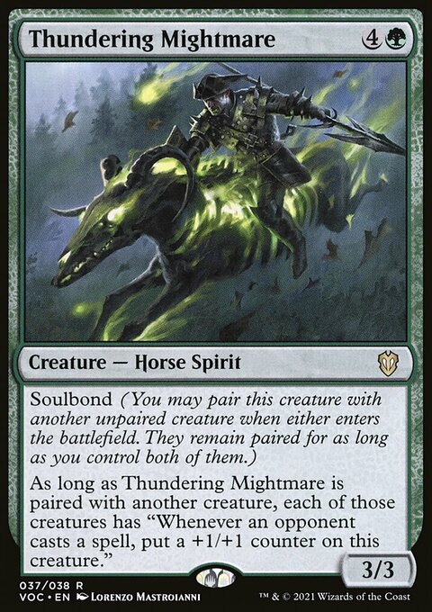Thundering Mightmare [Innistrad: Crimson Vow Commander]
