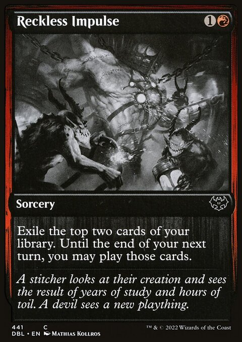 Reckless Impulse [Innistrad: Double Feature]