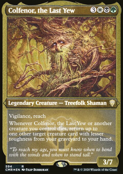 Colfenor, the Last Yew (Etched) [Commander Legends]