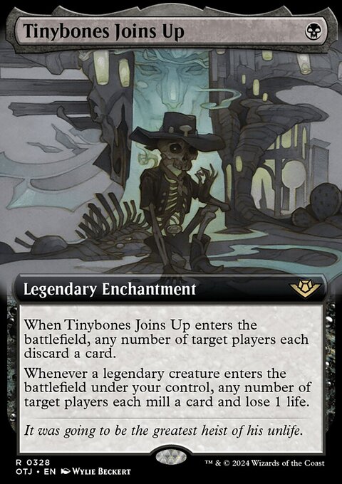 Tinybones Joins Up (Extended Art) [Outlaws of Thunder Junction]