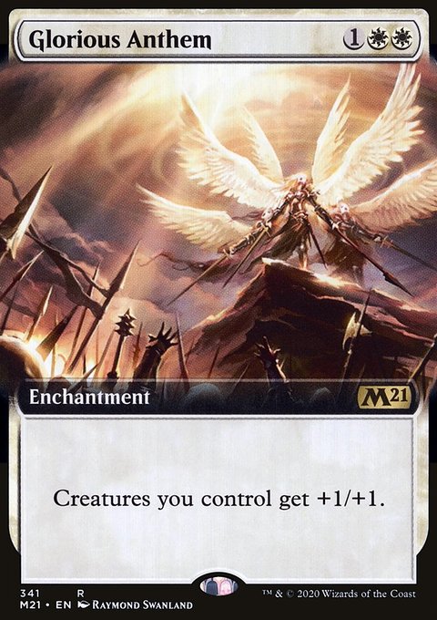 Glorious Anthem (Extended Art) [Core Set 2021]