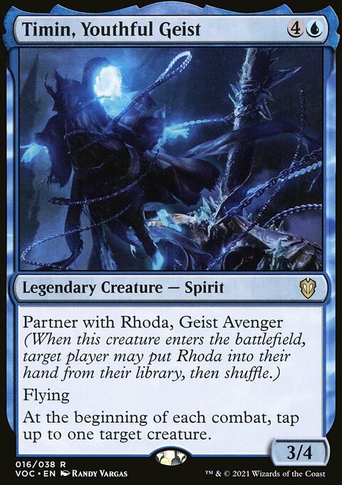 Timin, Youthful Geist [Innistrad: Crimson Vow Commander]