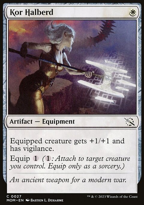 Kor Halberd [March of the Machine]