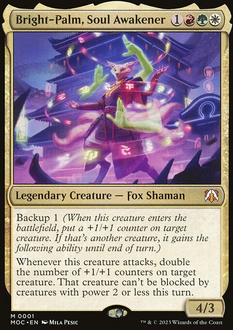 Bright-Palm, Soul Awakener [March of the Machine Commander]