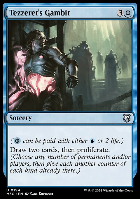 Tezzeret's Gambit [Modern Horizons 3 Commander]