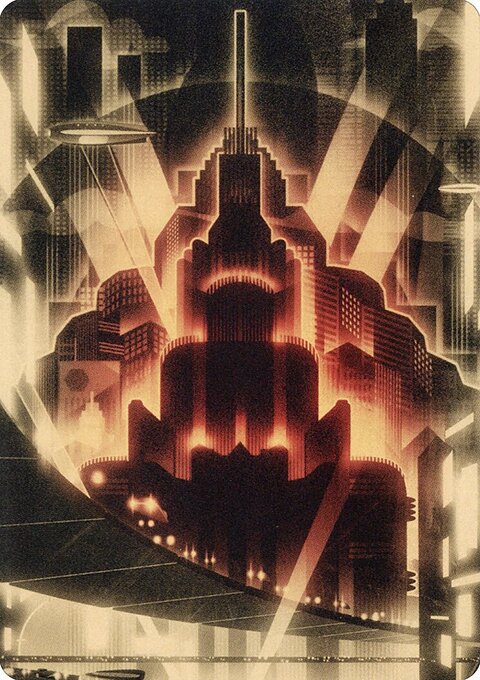 Plains Art Card [Streets of New Capenna Art Series]