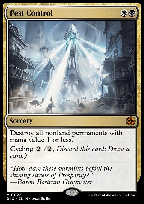 Pest Control [Outlaws of Thunder Junction: The Big Score]