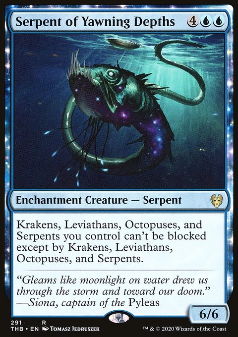 Serpent of Yawning Depths [Theros Beyond Death]