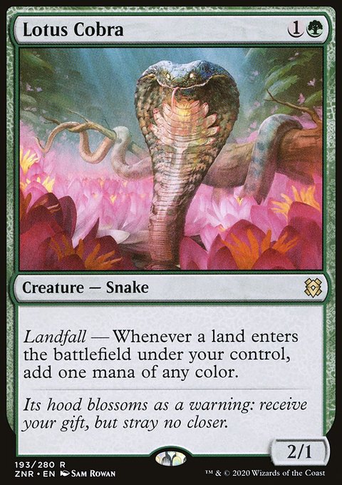 Lotus Cobra [Zendikar Rising]