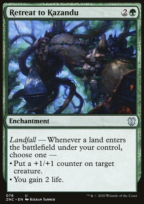 Retreat to Kazandu [Zendikar Rising Commander]