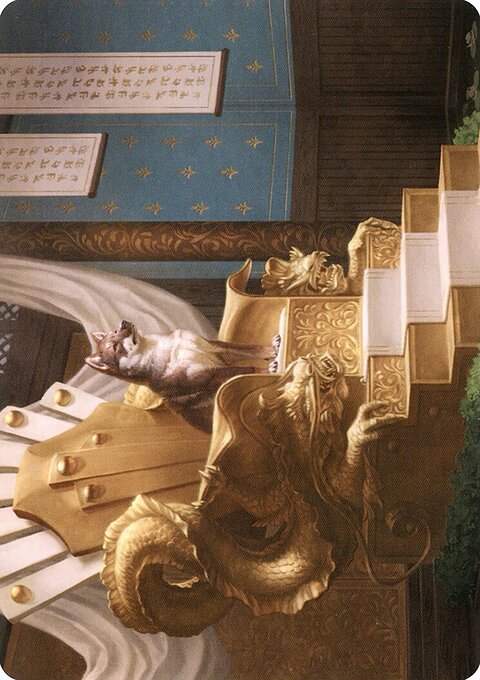 Yoshimaru, Ever Faithful Art Card (Gold-Stamped Signature) [Kamigawa: Neon Dynasty Art Series]