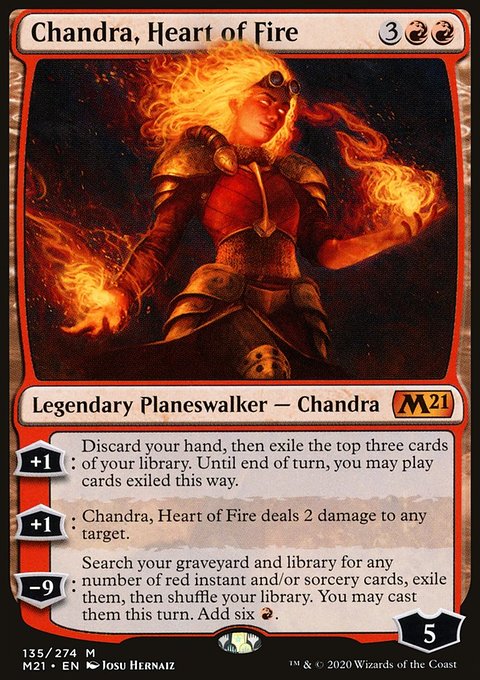 Chandra, Heart of Fire [Core Set 2021]