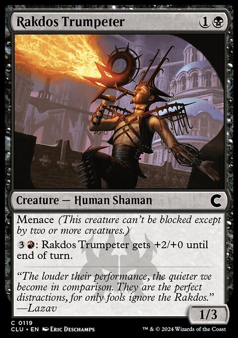 Rakdos Trumpeter [Ravnica: Clue Edition]