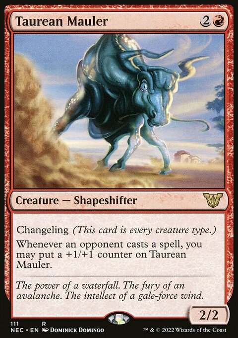 Taurean Mauler [Kamigawa: Neon Dynasty Commander]