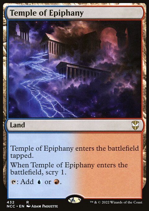 Temple of Epiphany [Streets of New Capenna Commander]