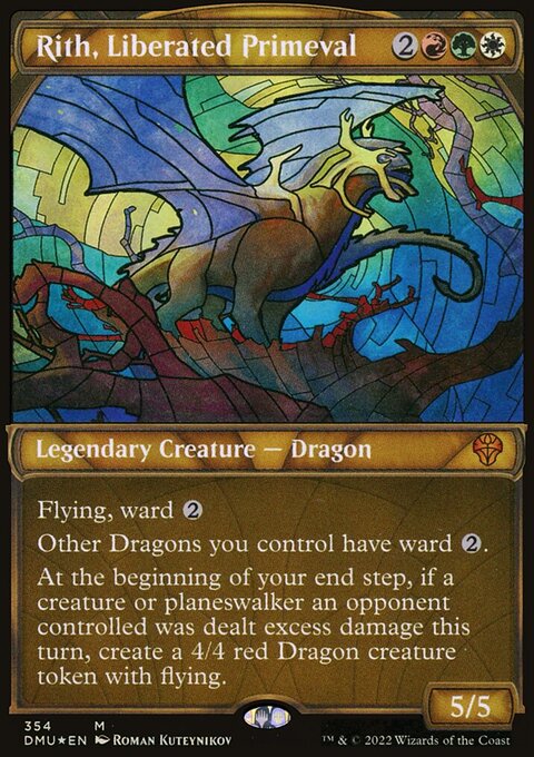 Rith, Liberated Primeval (Showcase Textured) [Dominaria United]