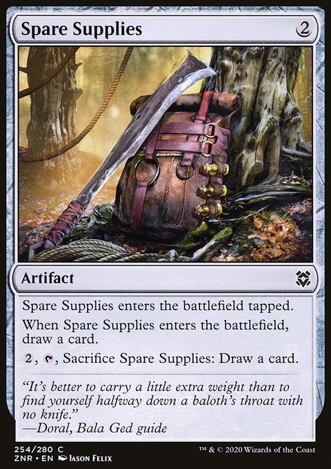 Spare Supplies [Zendikar Rising]