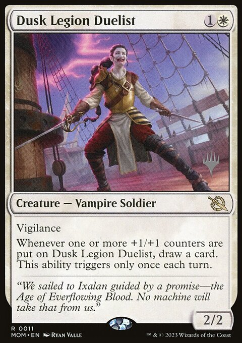 Dusk Legion Duelist (Promo Pack) [March of the Machine Promos]