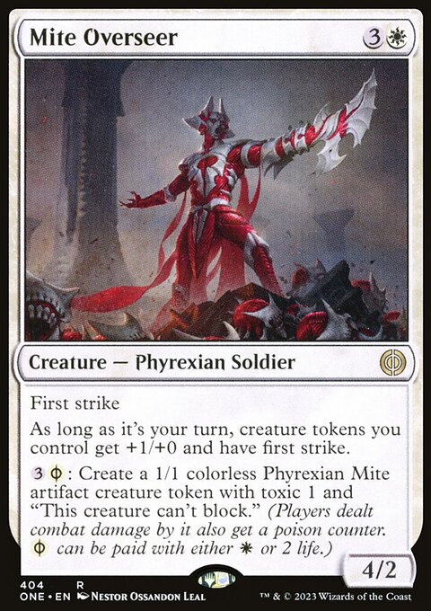 Mite Overseer [Phyrexia: All Will Be One]