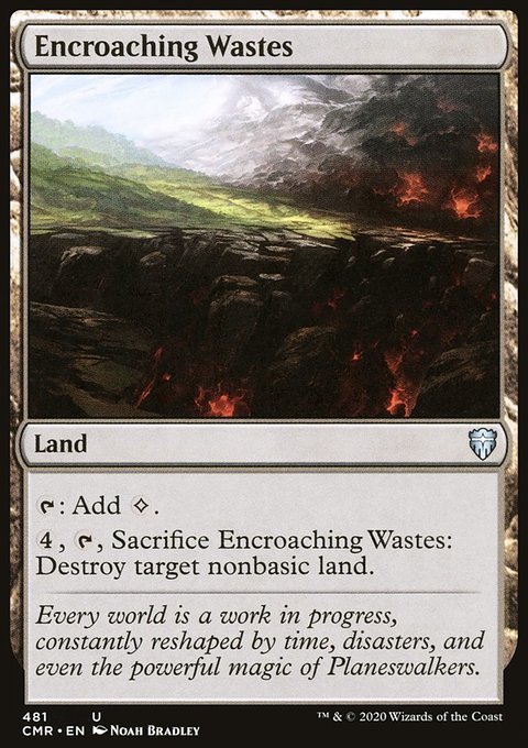 Encroaching Wastes [Commander Legends]