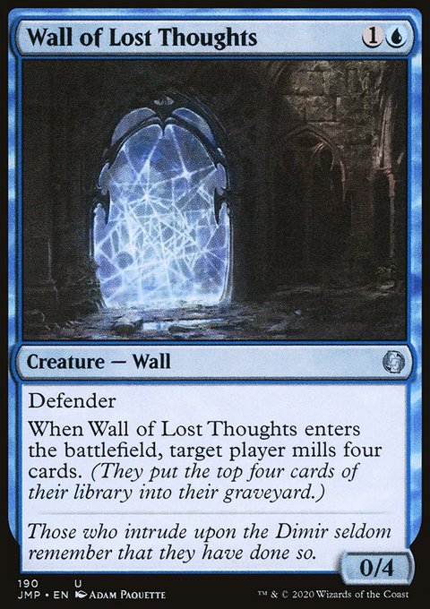 Wall of Lost Thoughts [Jumpstart]