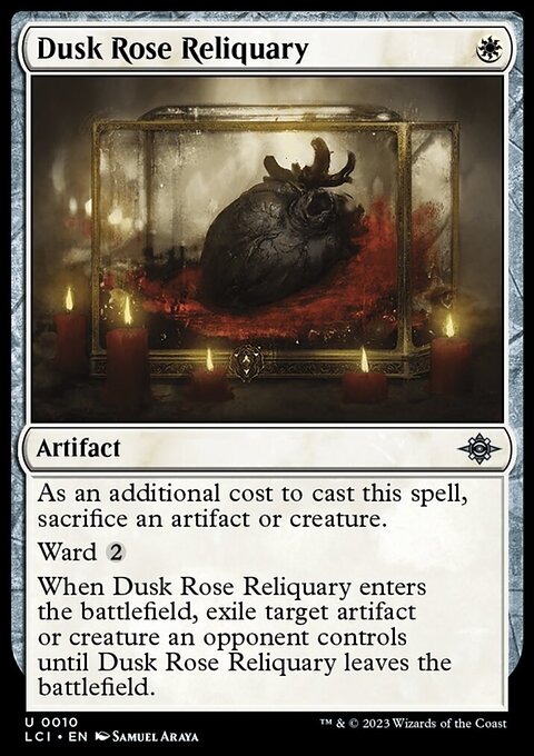 Dusk Rose Reliquary [The Lost Caverns of Ixalan]