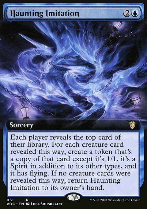 Haunting Imitation (Extended Art) [Innistrad: Crimson Vow Commander]
