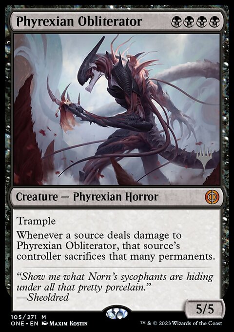 Phyrexian Obliterator [Phyrexia: All Will Be One Prerelease Promos]
