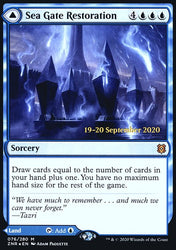 Sea Gate Restoration // Sea Gate, Reborn [Zendikar Rising Prerelease Promos]