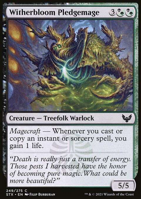 Witherbloom Pledgemage [Strixhaven: School of Mages]