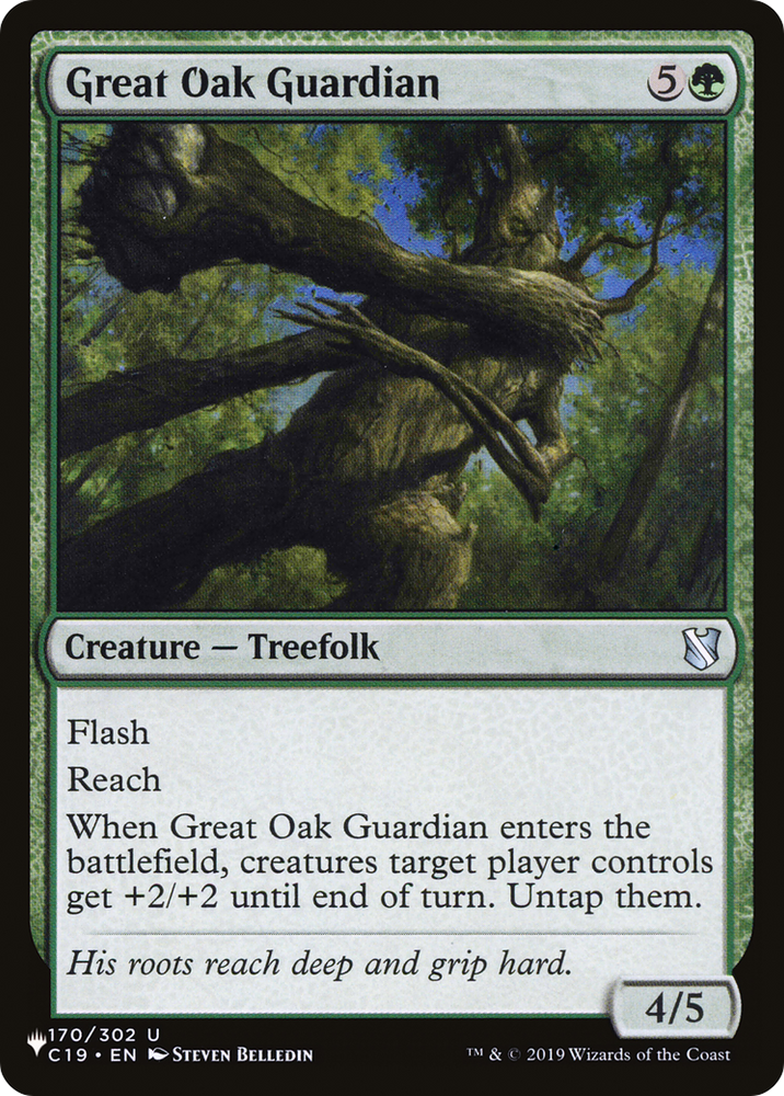 Great Oak Guardian [The List]