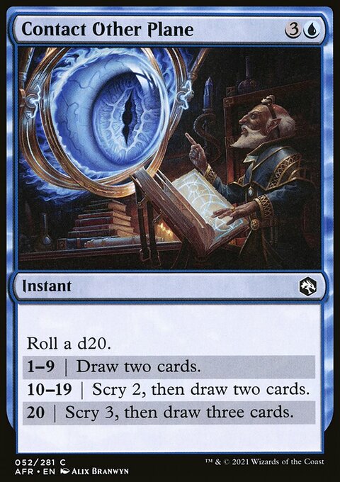 Contact Other Plane [Dungeons & Dragons: Adventures in the Forgotten Realms]