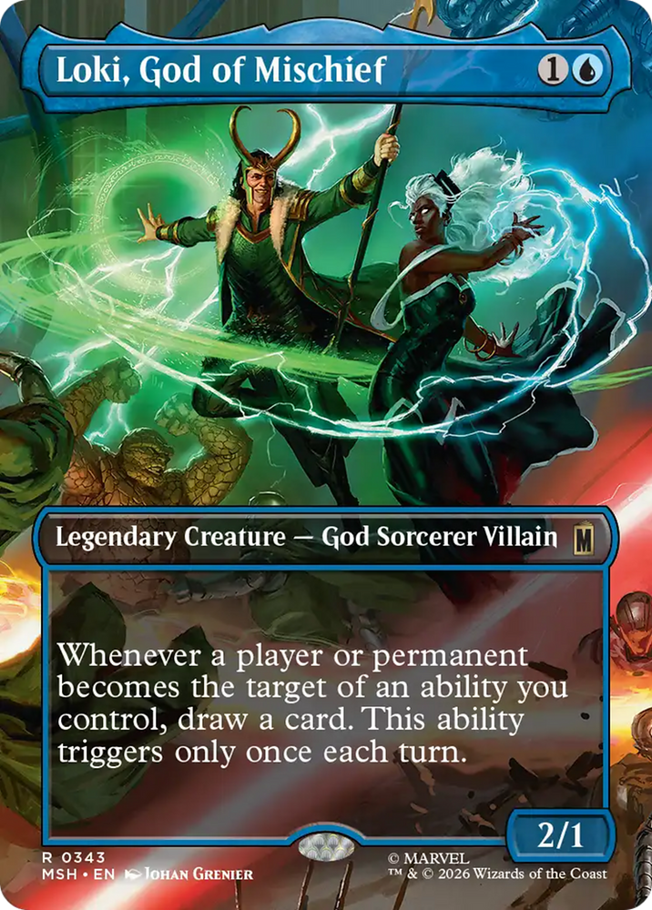 Loki, God of Mischief (Borderless) [Marvel Super Heroes]