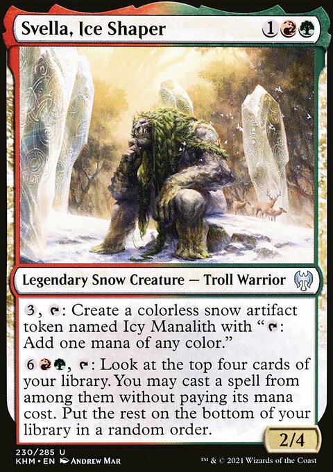 Svella, Ice Shaper [Kaldheim]
