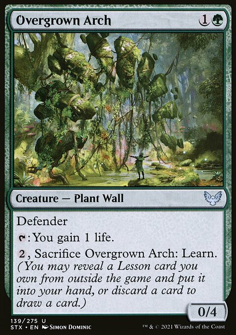 Overgrown Arch [Strixhaven: School of Mages]