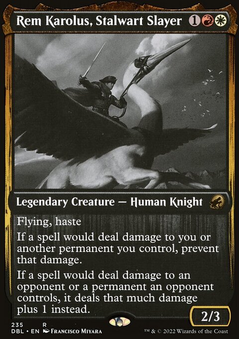 Rem Karolus, Stalwart Slayer [Innistrad: Double Feature]