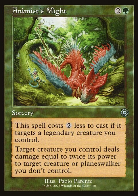 Animist's Might (Retro) [March of the Machine: The Aftermath]