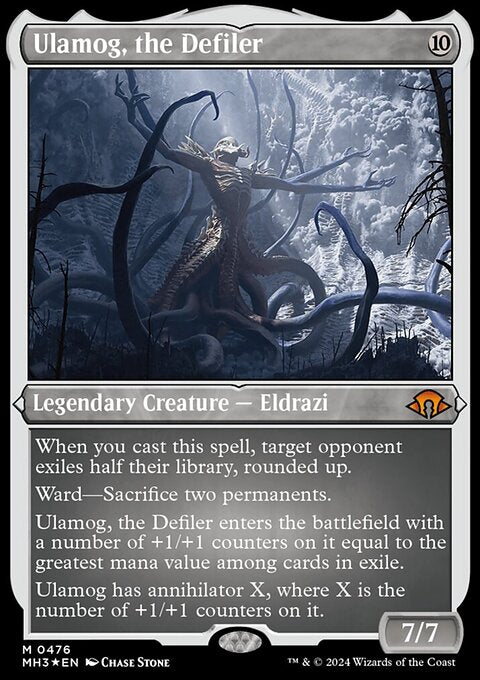 Ulamog, the Defiler (Foil Etched) [Modern Horizons 3]