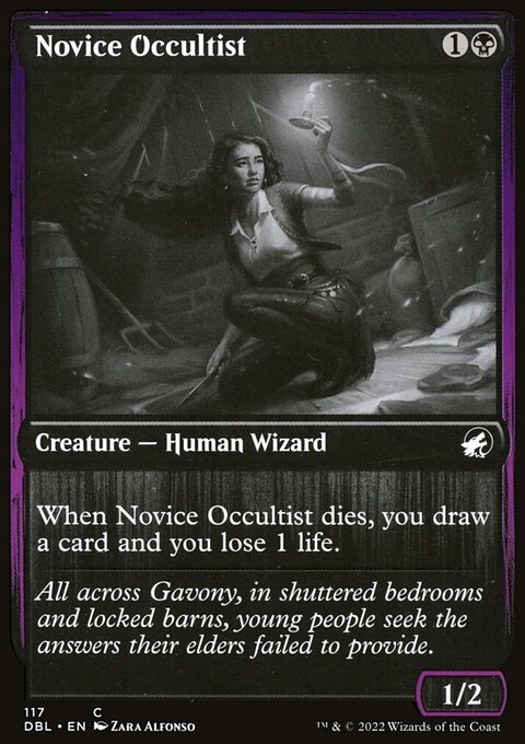 Novice Occultist [Innistrad: Double Feature]
