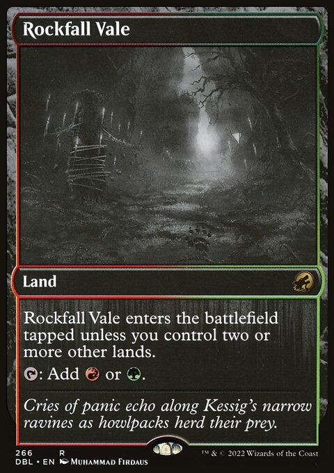 Rockfall Vale [Innistrad: Double Feature]