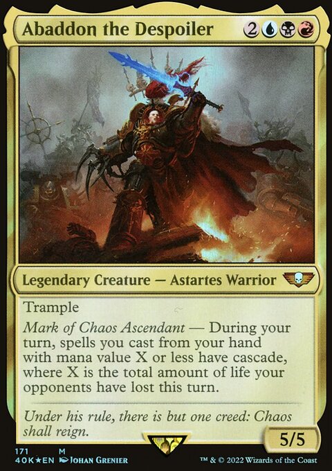 Abaddon the Despoiler (171) [Warhammer 40,000]