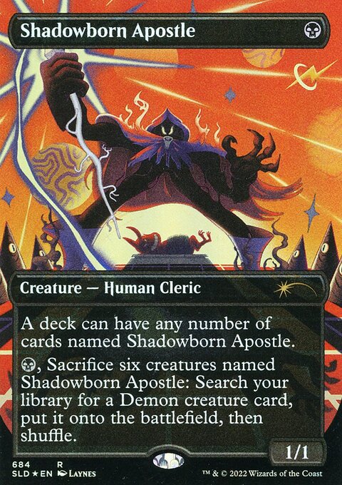 Shadowborn Apostle (Borderless) (684) [Secret Lair Drop Promos]