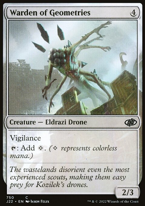 Warden of Geometries [Jumpstart 2022]