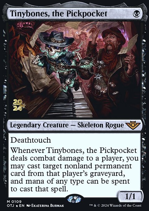 Tinybones, the Pickpocket [Outlaws of Thunder Junction Prerelease Promos]